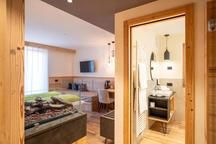 Location de vacances pour 2 personnes, avec terrasse et vue à San Lorenzo in Banale - 2