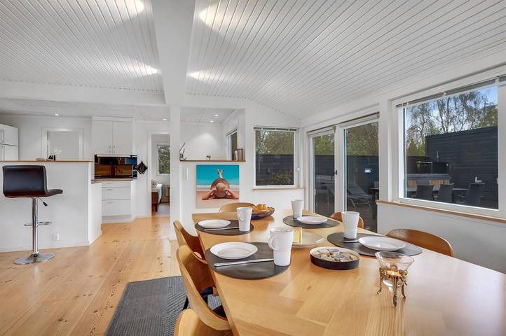 Chalet für 8 Personen, mit Garten und Terrasse sowie Sauna auf Seeland - 3