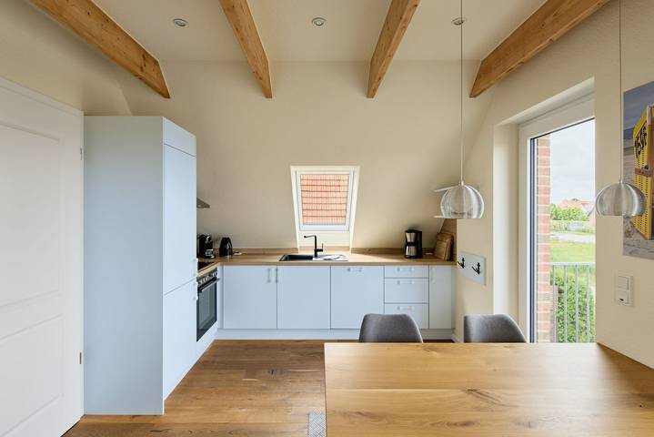 Ferienwohnung für 4 Personen, mit Ausblick und Garten sowie Sauna, mit Haustier in Neßmersiel - 2