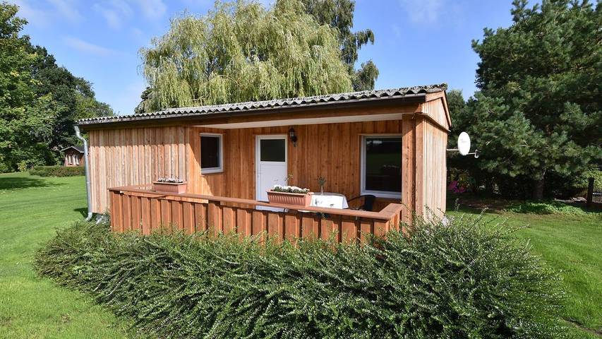 Ferienhaus für 4 Personen, mit Garten und Terrasse, mit Haustier in Weitendorf-Hof