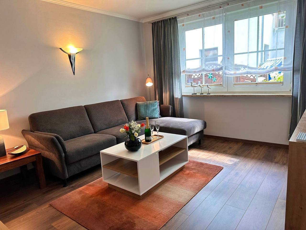 Appartement entier, Ferienwohnung Seestern in Sassnitz auf Rügen mit Terrasse in Sassnitz, Parc national Jasmund