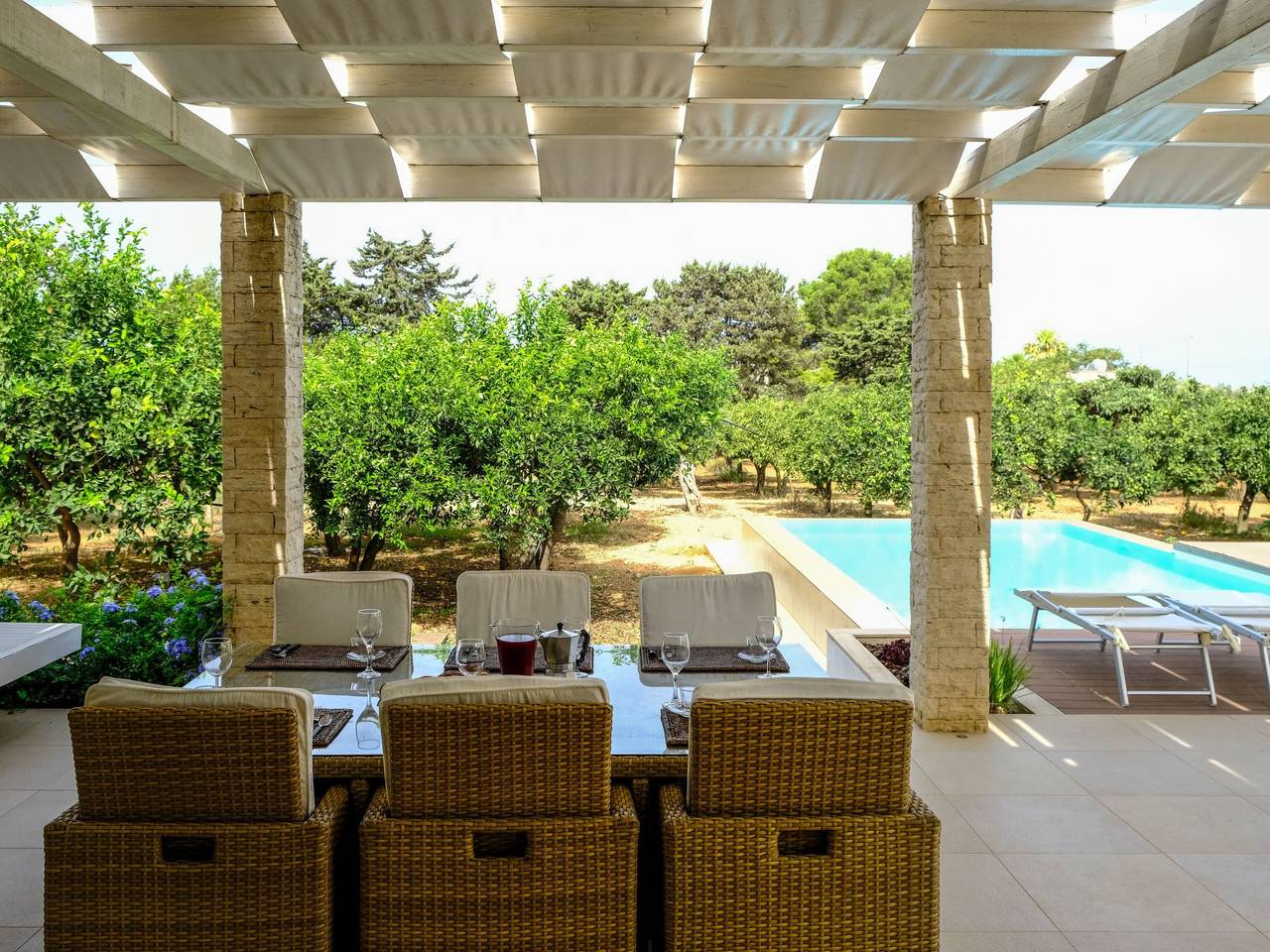 Ferienvilla "Barbara" mit eigenem Pool in Marsala, Province de Trapani