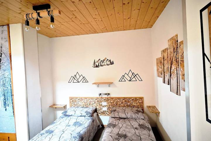 Ganze Wohnung, Three-Room Duplex In The Attic In The Heart Of Val Di Fiemme in Ziano di Fiemme, Dolomiti Superski