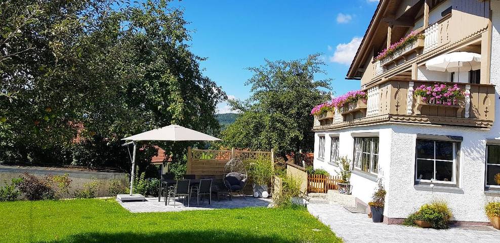Ferienwohnung für 3 Personen, mit Balkon und Balkon/Terrasse sowie Terrasse und Garten in Bodenmais - 3