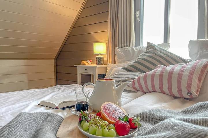 Ferienhaus für 4 Personen, mit Sauna und Whirlpool sowie Terrasse und Garten in Luckow - 4