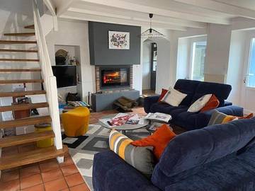 Gîte pour 10 personnes, avec jardin et terrasse à Tourville-sur-Sienne