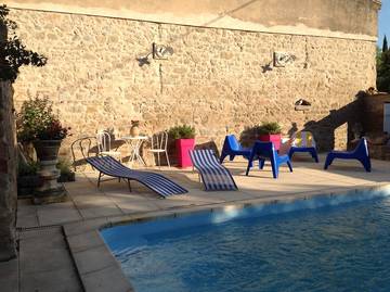 Gîte pour 5 personnes, avec jardin ainsi que piscine et terrasse à Montréal (Lanquedoc-Roussillon)