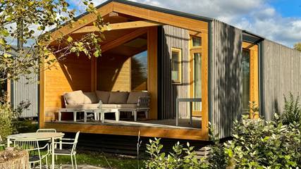 Ferienhaus für 2 Personen, mit Ausblick und Terrasse sowie Garten, mit Haustier in Mecklenburgisches Elbetal