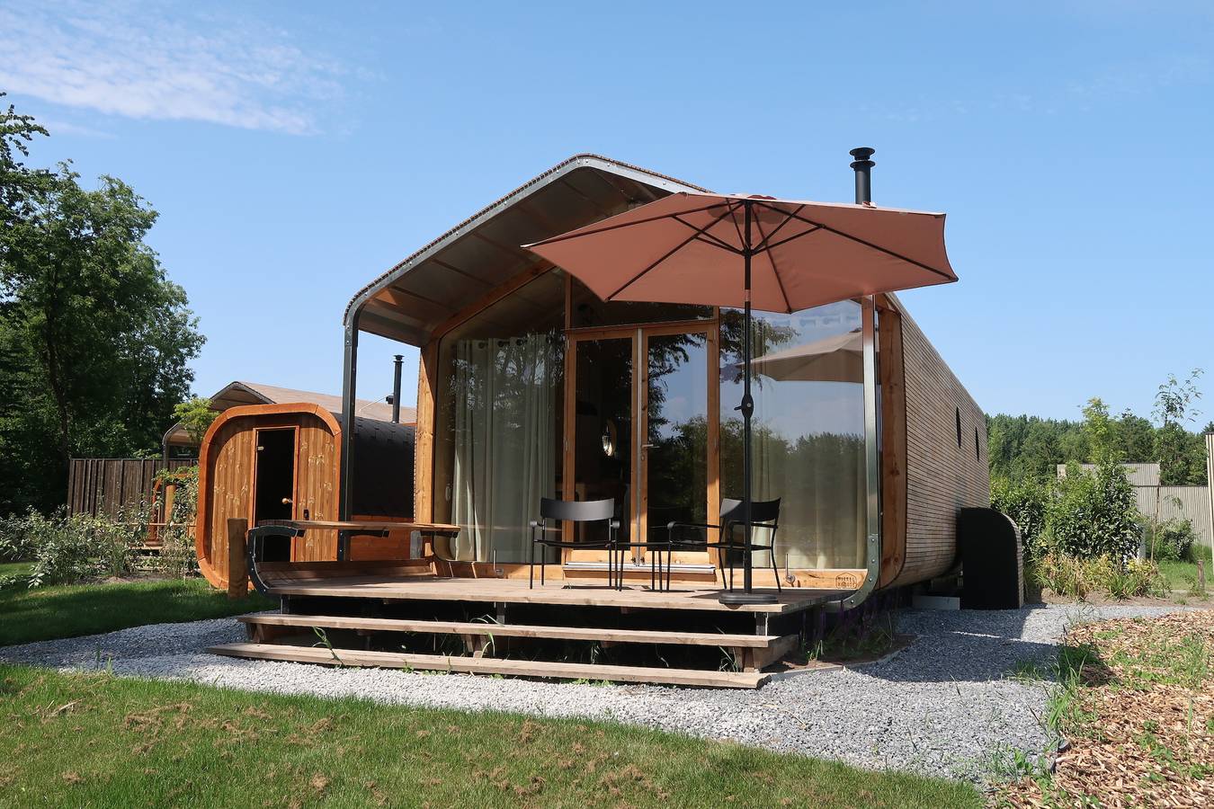 Resort de Parel — Wikkelhaus mit Sauna und Badewanne I 2 Personen in Flevoland