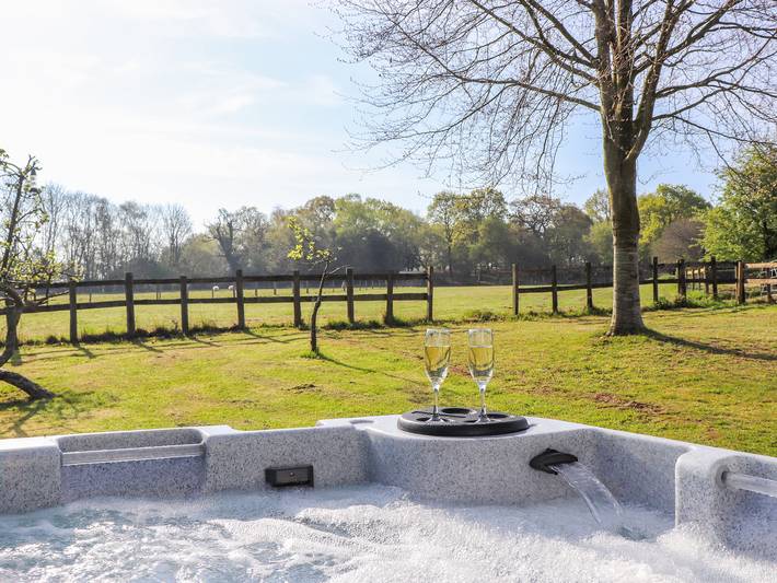 Lodge für 2 Personen mit Garten in Dorset