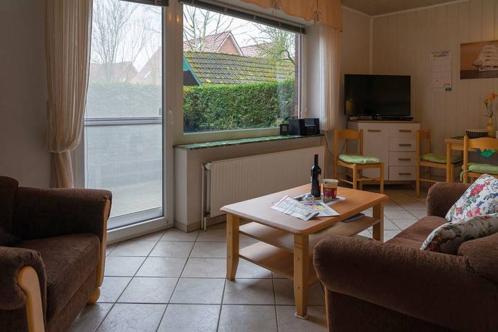 Ferienwohnung für 4 Personen, mit Terrasse und Garten in Werdum