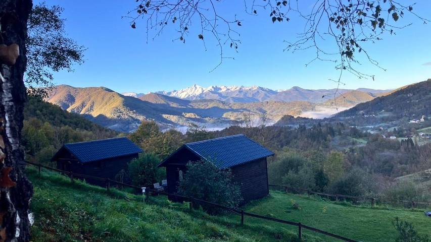 Chambre d’hôte pour 3 personnes, avec jardin ainsi que terrasse et vue, animaux acceptés à Boussenac