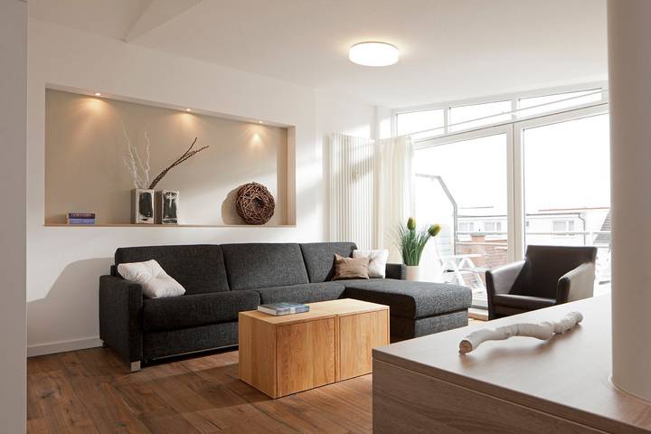 Ferienwohnung für 3 Personen, mit Balkon und Sauna auf Norderney