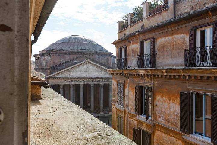 Loft per 5 persone, con Panorama in Pantheon (Roma)