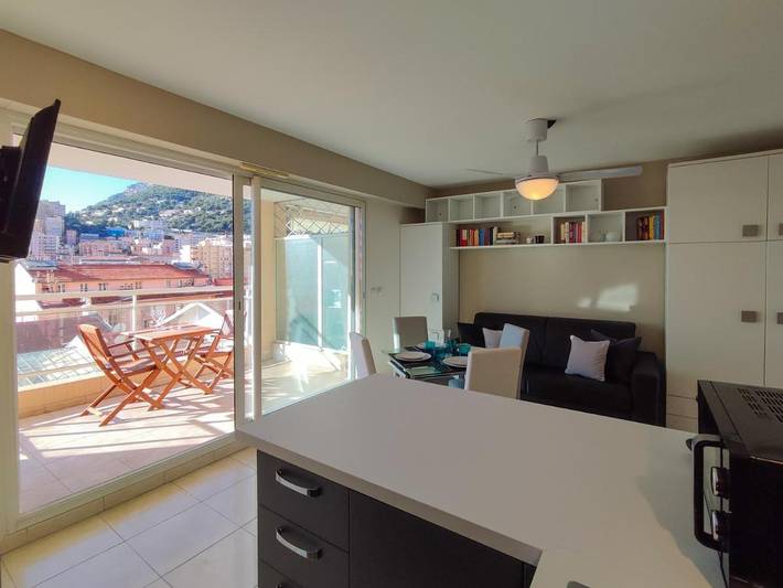 Gîte pour 4 personnes, avec vue et balcon dans Gare de Monaco Monte Carlo - 4