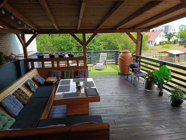 Apartament wakacyjny dla 5 osób, z taras w Oświęcim