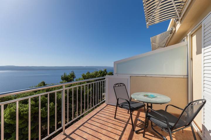 Ferienwohnung für 4 Personen, mit Balkon/Terrasse in Marusici
