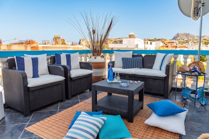 Ganze Wohnung, Apartment mit Meerblick in Rhodos, 100 m², strandnah. in Stegna (Rhodos), Rhodos