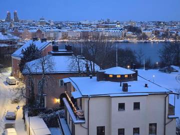 Ferienhaus für 2 Personen, mit Seeblick und Sauna sowie Ausblick in Stockholm