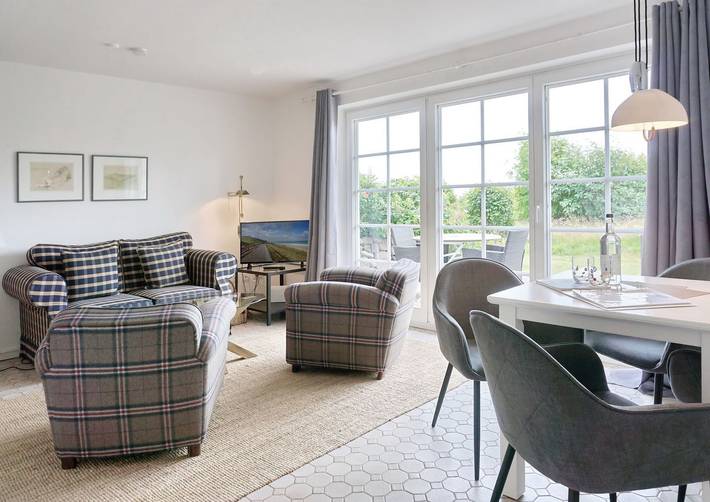Ferienwohnung für 2 Personen, mit Terrasse und Garten in Munkmarsch