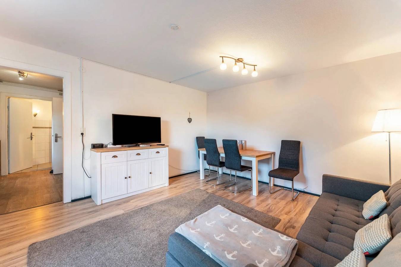 Ganze Wohnung, Ferienwohnung 'Koje 1' mit privater Terrasse und privatem Garten in Westfehmarn, Petersdorf auf Fehmarn