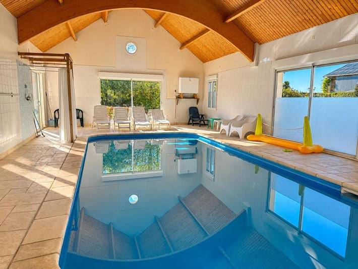Maison de campagne pour 7 personnes, avec Terrasse et Jardin dans La Chapelle-Saint-Martin-en-Plaine
