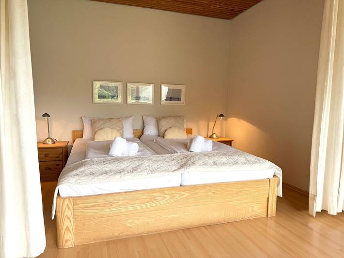 Ferienwohnung für 4 Personen, mit Ausblick und Sauna sowie Balkon, mit Haustier in Sahlenburg - 2