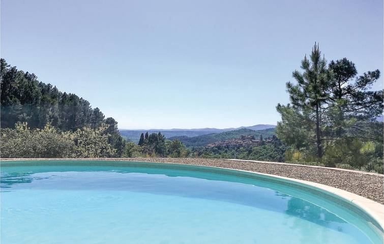Callian Pool Wohnung: 150m², Parkplatz, TV & Internet in Montauroux, Mittelmeerküste (Frankreich)