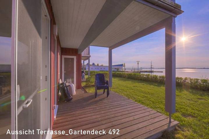 Ferienwohnung für 4 Personen, mit Terrasse und Sauna sowie Seeblick an der Müritz - 4