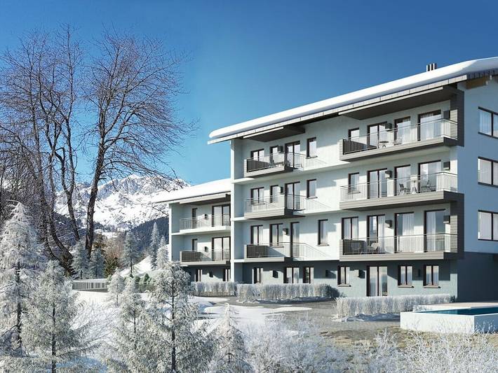 Ferienhaus für 5 Personen, mit Balkon und Terrasse sowie Pool und Sauna
