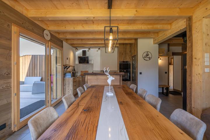 Chalet pour 10 personnes, avec Balcon et Jardin à Saint-Gervais-les-Bains - 3