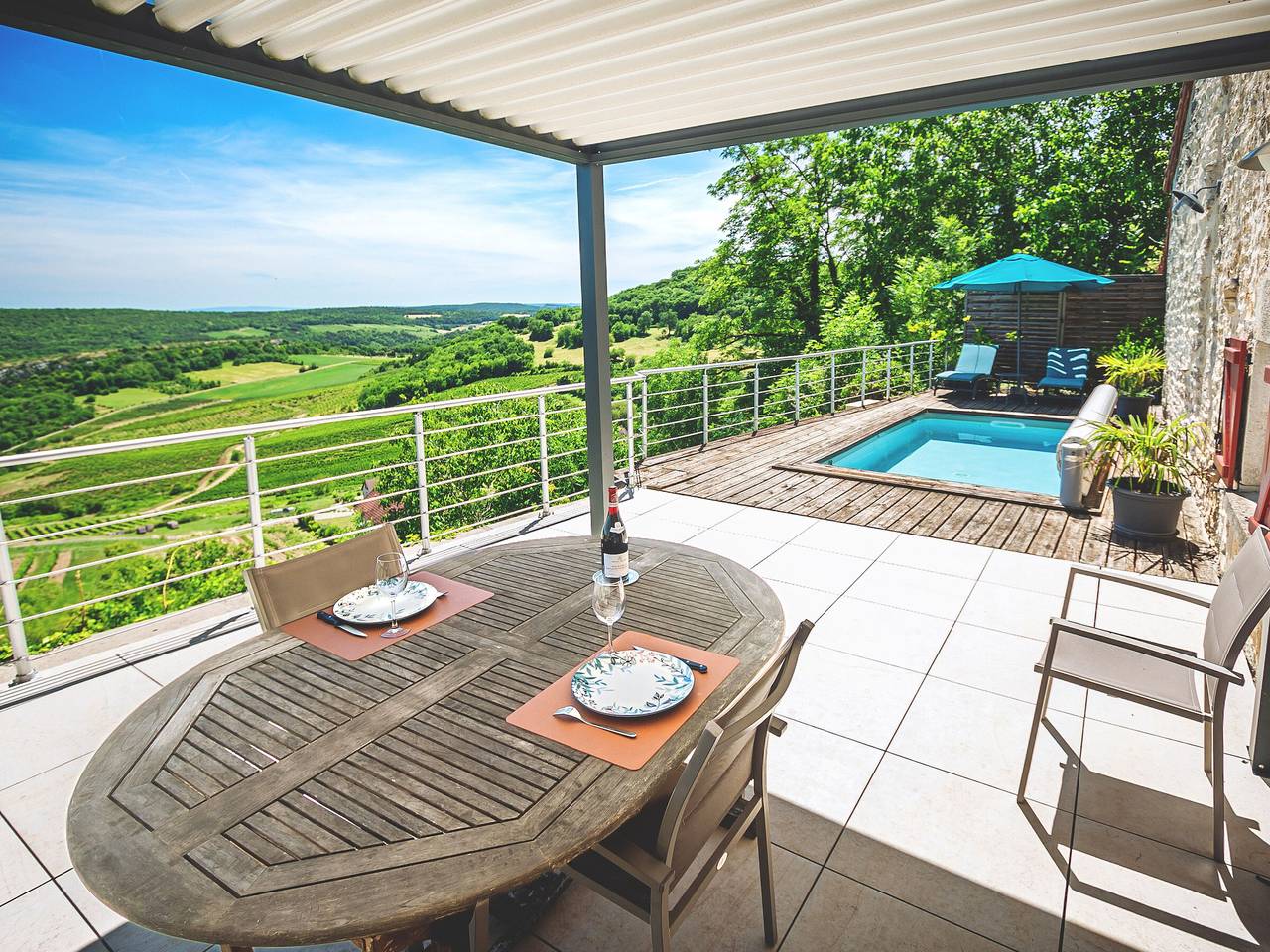 Ökologisches Haus mit Pool und Klimaanlage in Beaune und Umgebung
