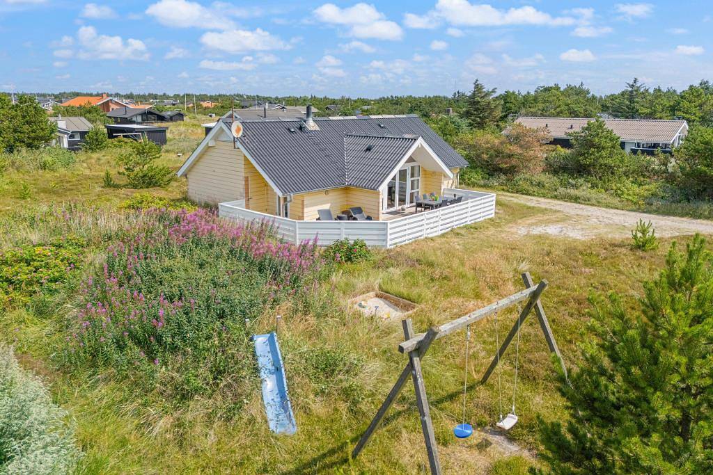 Familienurlaub im Ferienhaus für 6 Personen und Hund in Bjerregård, Holmsland Klit