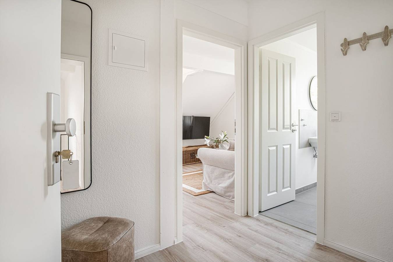 Ganze Wohnung, Ferienwohnung "Deichblick Quartier" Pellworm nahe dem Meer auf Pellworm in Pellworm, Nordfriesland