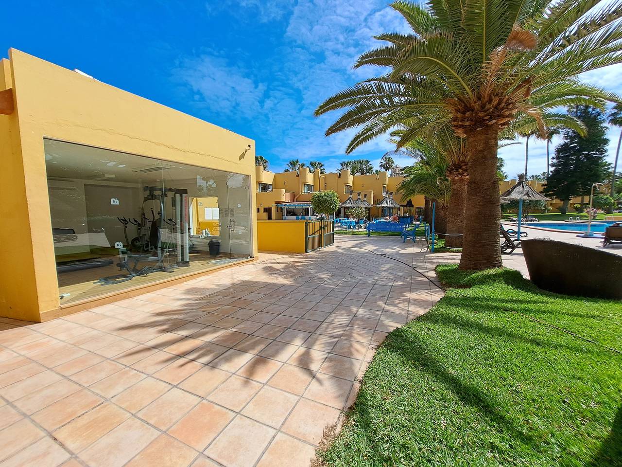 Apartamento entero, Casa Atlántico, 1 dormitorio, Wifi, terraza piscina in Corralejo, La Oliva