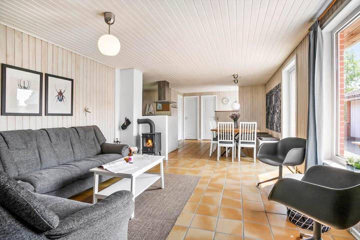 Ferienhaus für 10 Personen, mit Terrasse und Pool sowie Whirlpool und Sauna, mit Haustier in Thorup Strand - 4