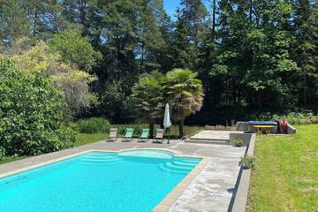 Cottage pour 8 personnes, avec jacuzzi ainsi que jardin et terrasse à Sainte-Croix-Volvestre