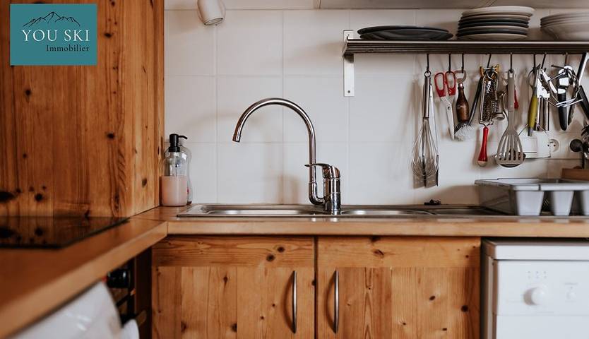 Ganze Ferienwohnung, Cpa 6D - Charming apartment for 6 people in Saint-Sorlin-d'Arves, Region Saint-Jean-de-Maurienne