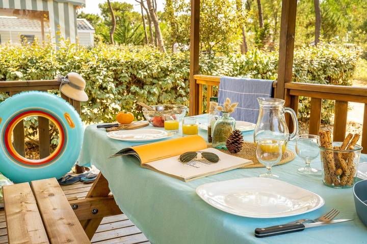 Camping pour 4 personnes, avec bassin pour enfant à Saint-Hilaire-de-Riez - 4