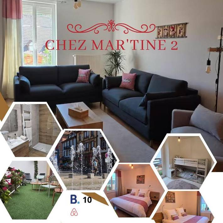 Gîte pour 6 personnes, avec Terrasse dans Office de Tourisme de Niederbronn les Bains