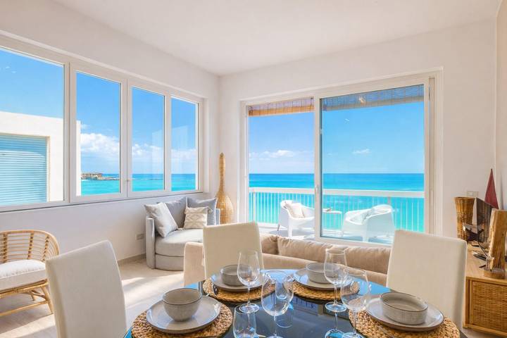 Villa per 6 persone, con balcone/terrazza e terrazza nonché panorama a Marzamemi