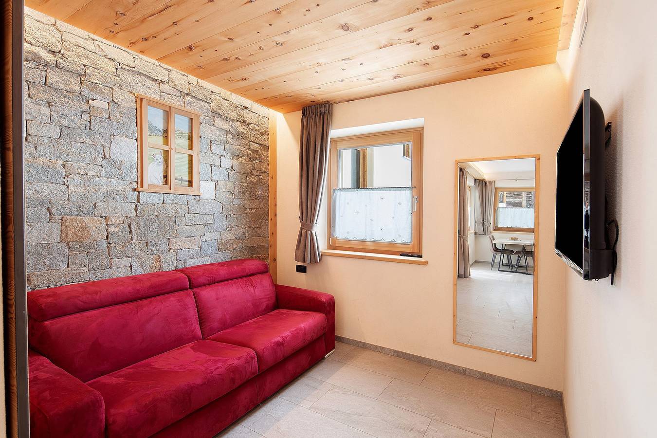 Chalet « Stella Alpina » avec vue sur la montagne, balcon et Wi-Fi in Livigno, Valtellina