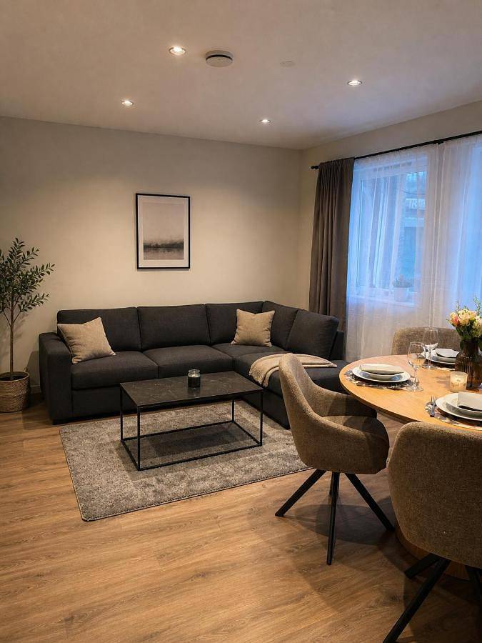Gîte pour 5 personnes, avec jardin et vue dans Loen