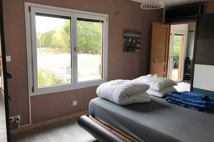 Location de vacances pour 10 personnes, avec jardin et terrasse, animaux acceptés à Courtenay - 3