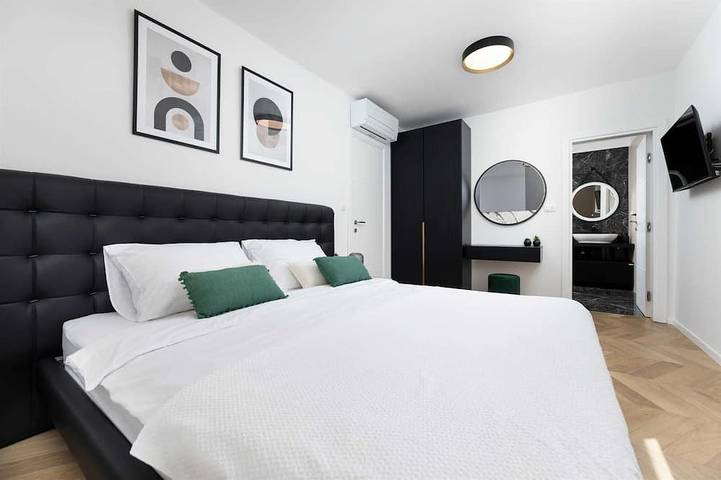 Villa pour 8 personnes, avec balcon et jardin à Klimno - 2