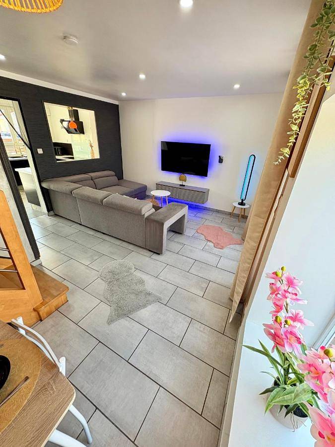 Maison de vacances pour 6 personnes, avec Terrasse ainsi que Jardin et Vue