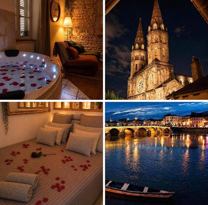 Appartement de vacances pour 2 personnes, avec jacuzzi