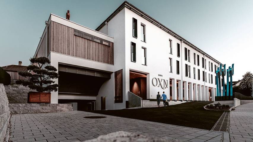 Ferienwohnung für 2 Personen, mit Sauna und Balkon in Laufen