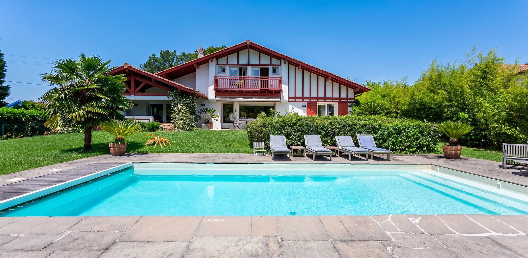 Maison d'exception à Arbonne, piscine privée saisonnière. in Arbonne, Région de Bayonne