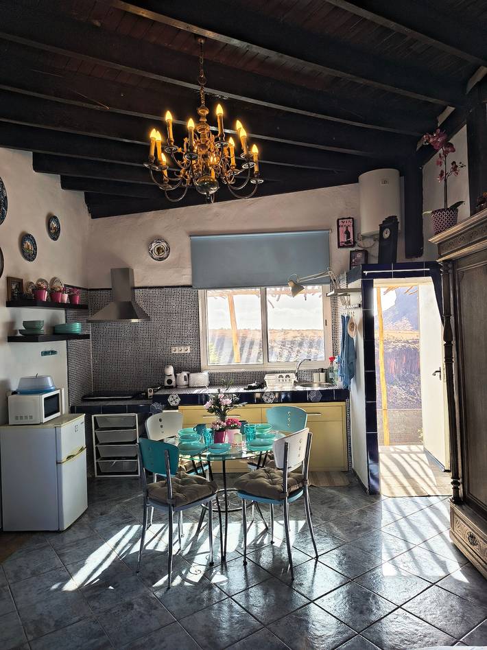Vacation Home 'Estudio Finca Fani' with Sea View, Wi-Fi and Air Conditioning in Agüimes, East Gran Canaria